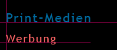 Print-Medien  Werbung